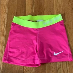 Nike Pro spandex shorts